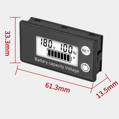 DC Voltage Meter for Electric Motorcycle Batteries