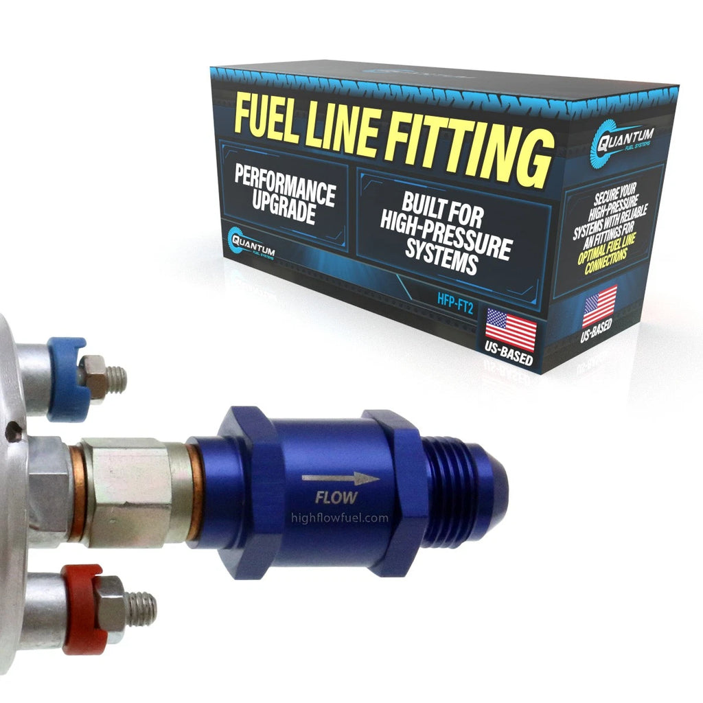Inline Check Valve -6AN M12x1.5 for Bosch 044 Fuel Pump (No Years Specified)