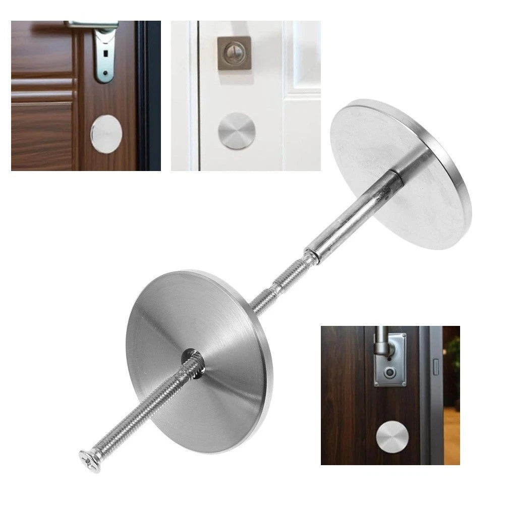 Stainless Steel Door Hole Cover Cap for Lock Security Enhancement