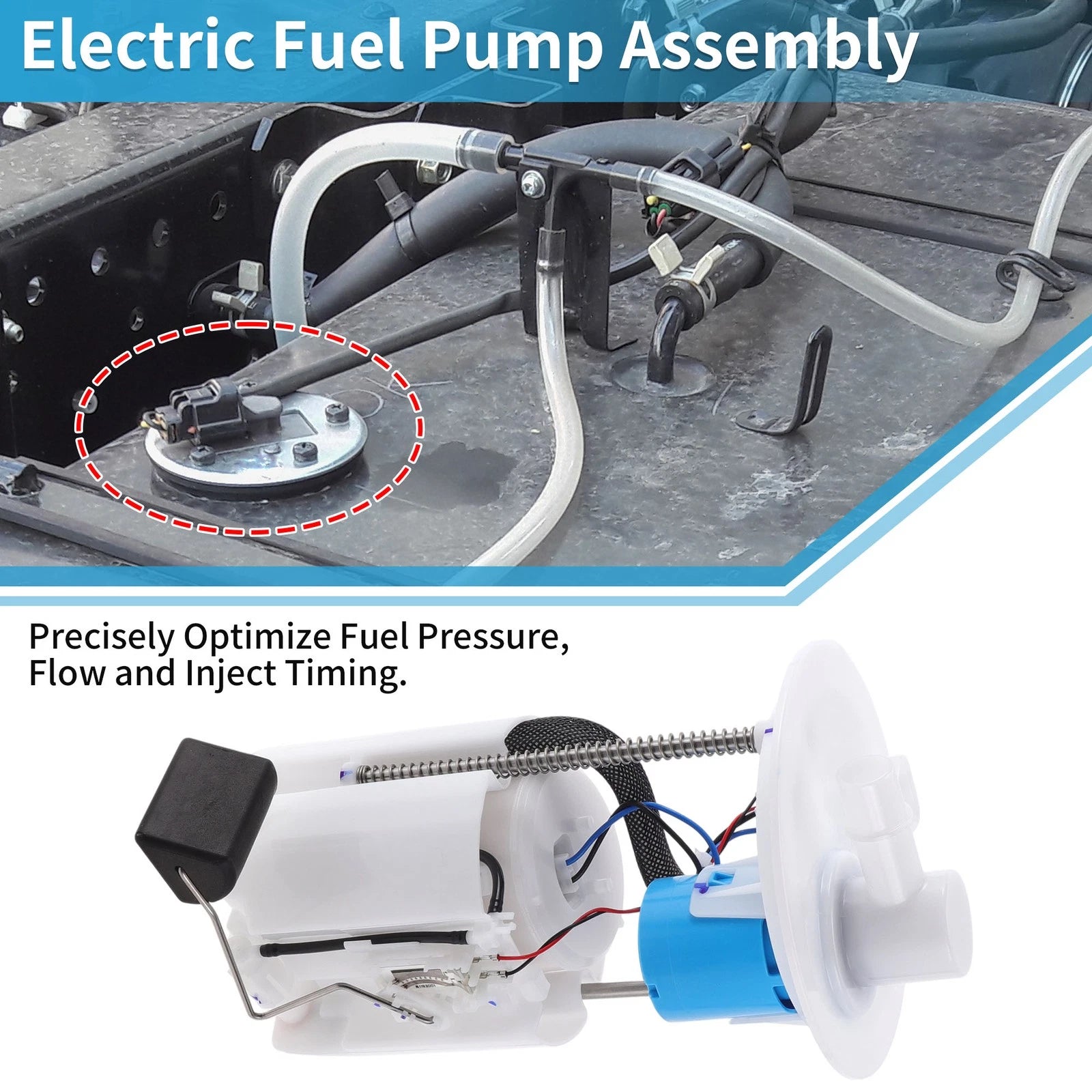 Electric Fuel Pump Assembly Replacement for Toyota Corolla Matrix (2005–2008)