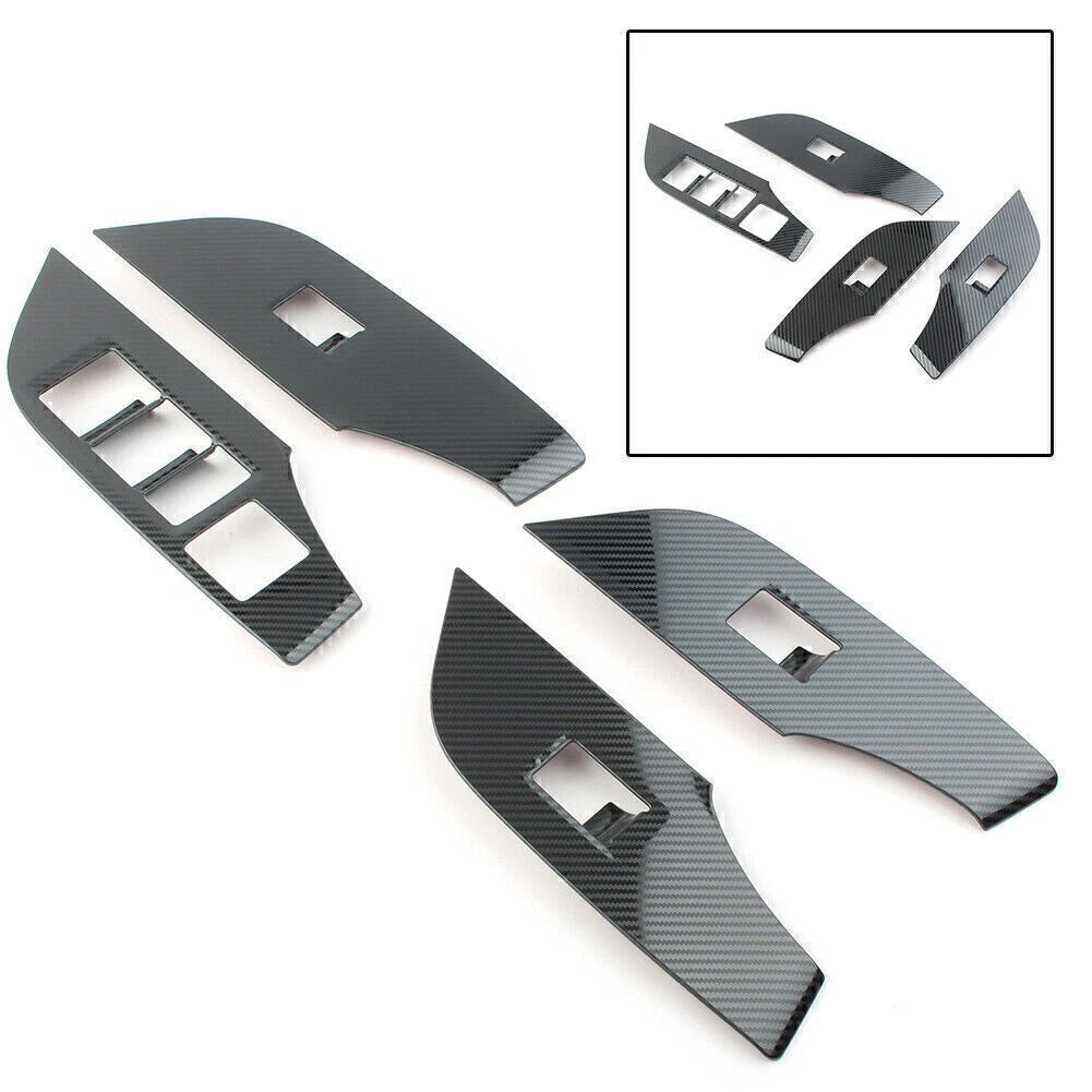 Inner Window Lift Panel Switch Cover Trim for Toyota RAV4 (2019–2020) Right