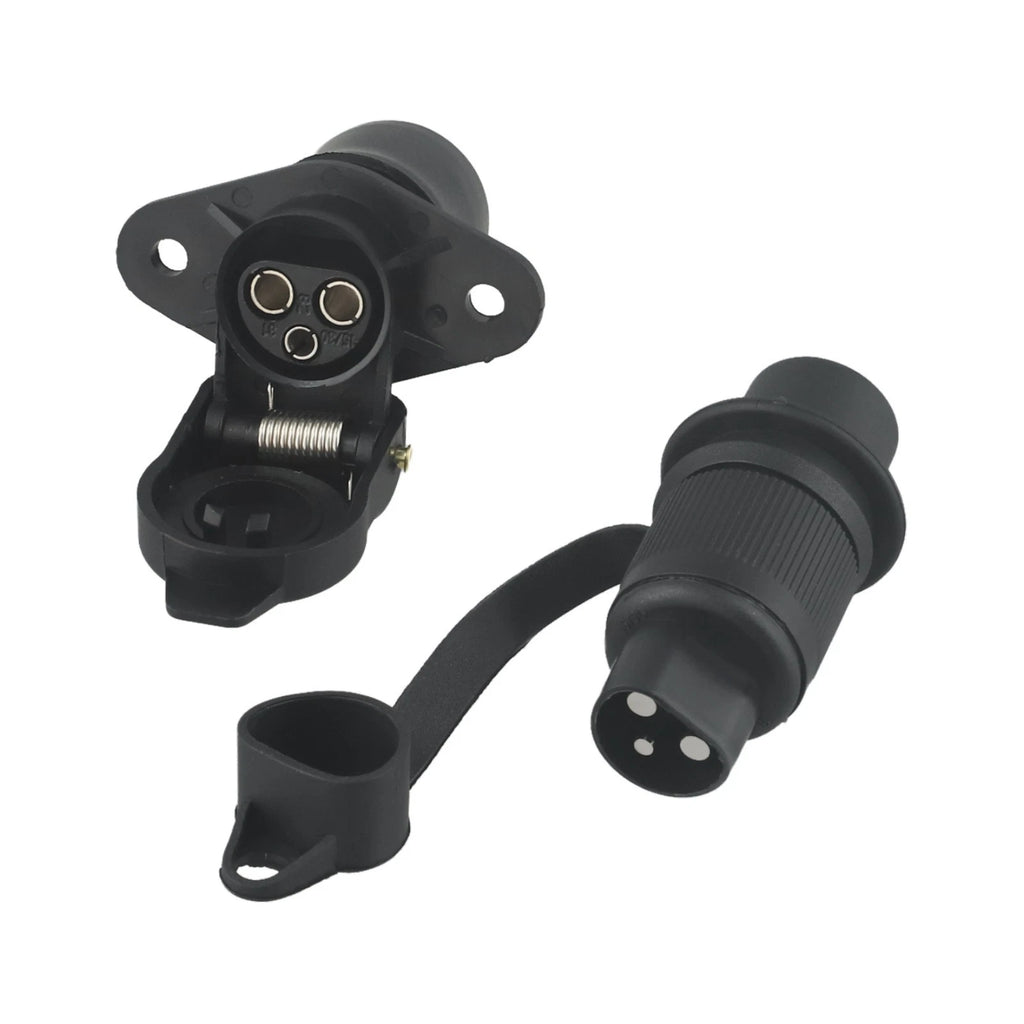 12V Socket Trailer Adapter Power Cord Connector for Boats and Trailers