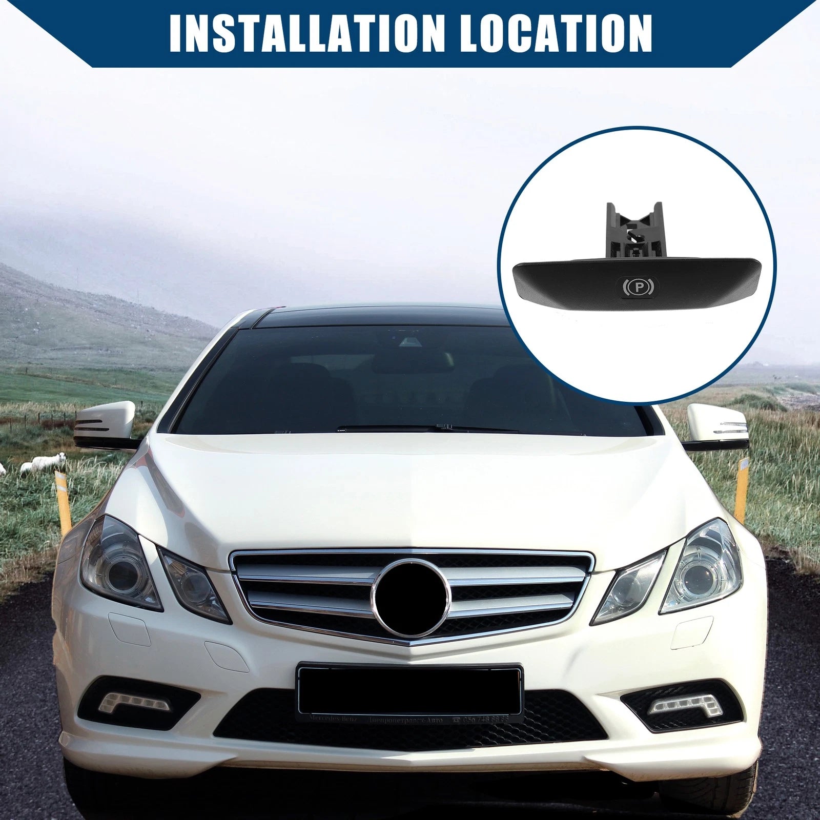 Inner Parking Brake Handle Replacement for Mercedes-Benz C250 (2015–2022)
