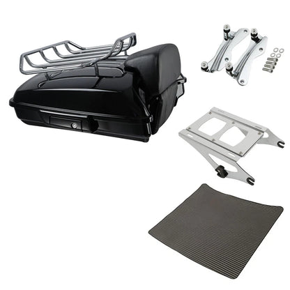 Razor Trunk Backrest Pad Mount Rack Docking Kit for Harley Touring (2014–2026)