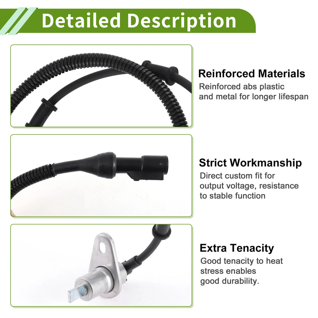 ABS Wheel Speed Sensor for Ford Windstar (1995–2003) No.F58Z2C190B/970090