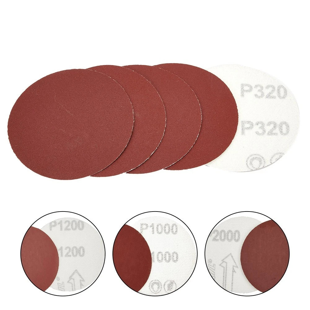 Set of 40 Sanding Discs 75mm-80mm Grit 320-2000