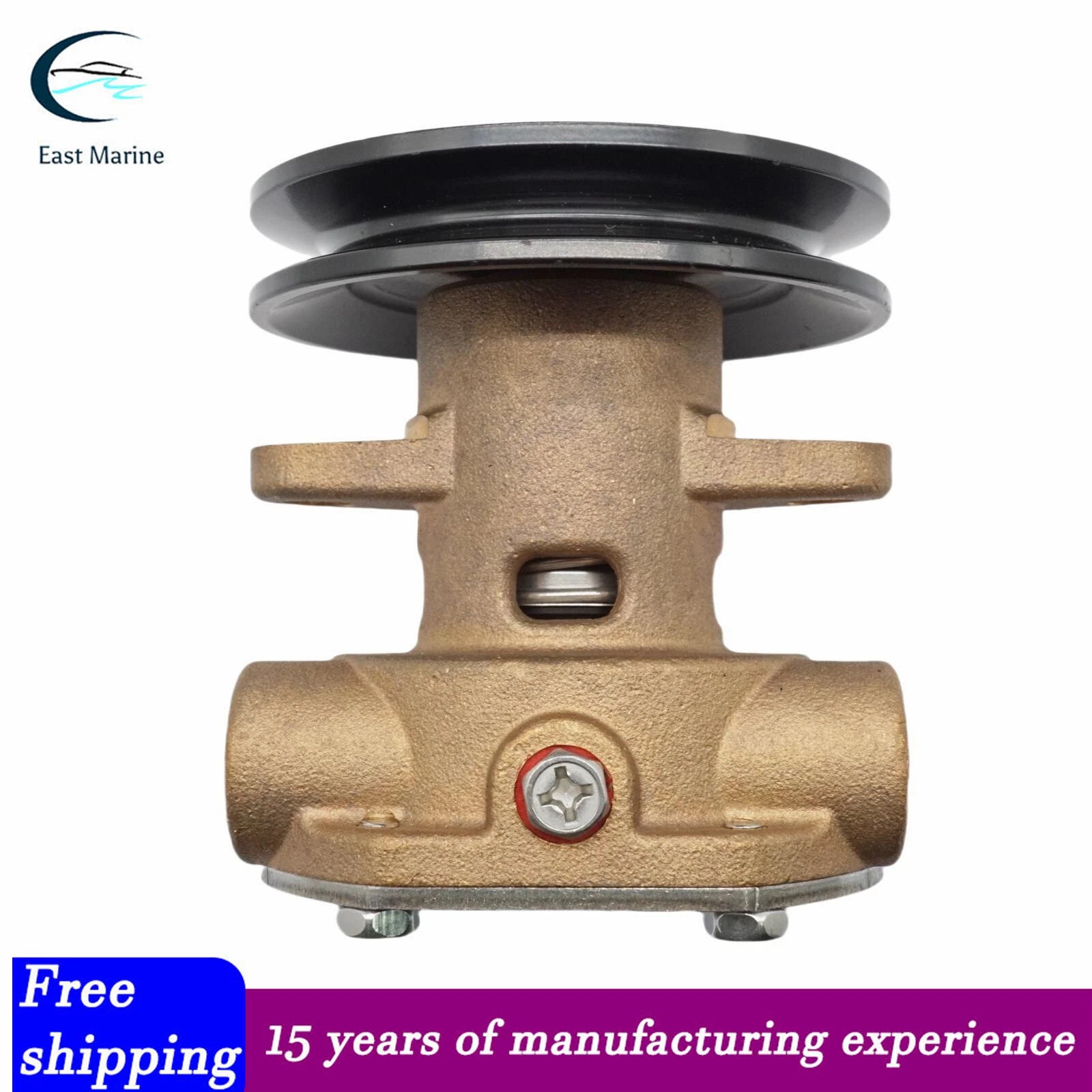 Sherwood G907P Raw Water Pump with Pulley for Kohler (N/A) 344371 344089