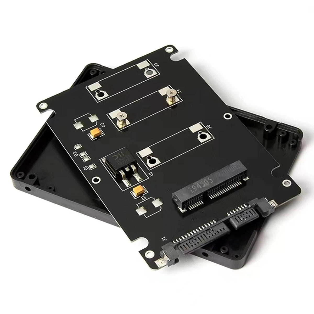2.5 Inch SATA to mSATA SSD Enclosure Converter Adapter