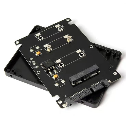 2.5 Inch SATA to mSATA SSD Enclosure Converter Adapter