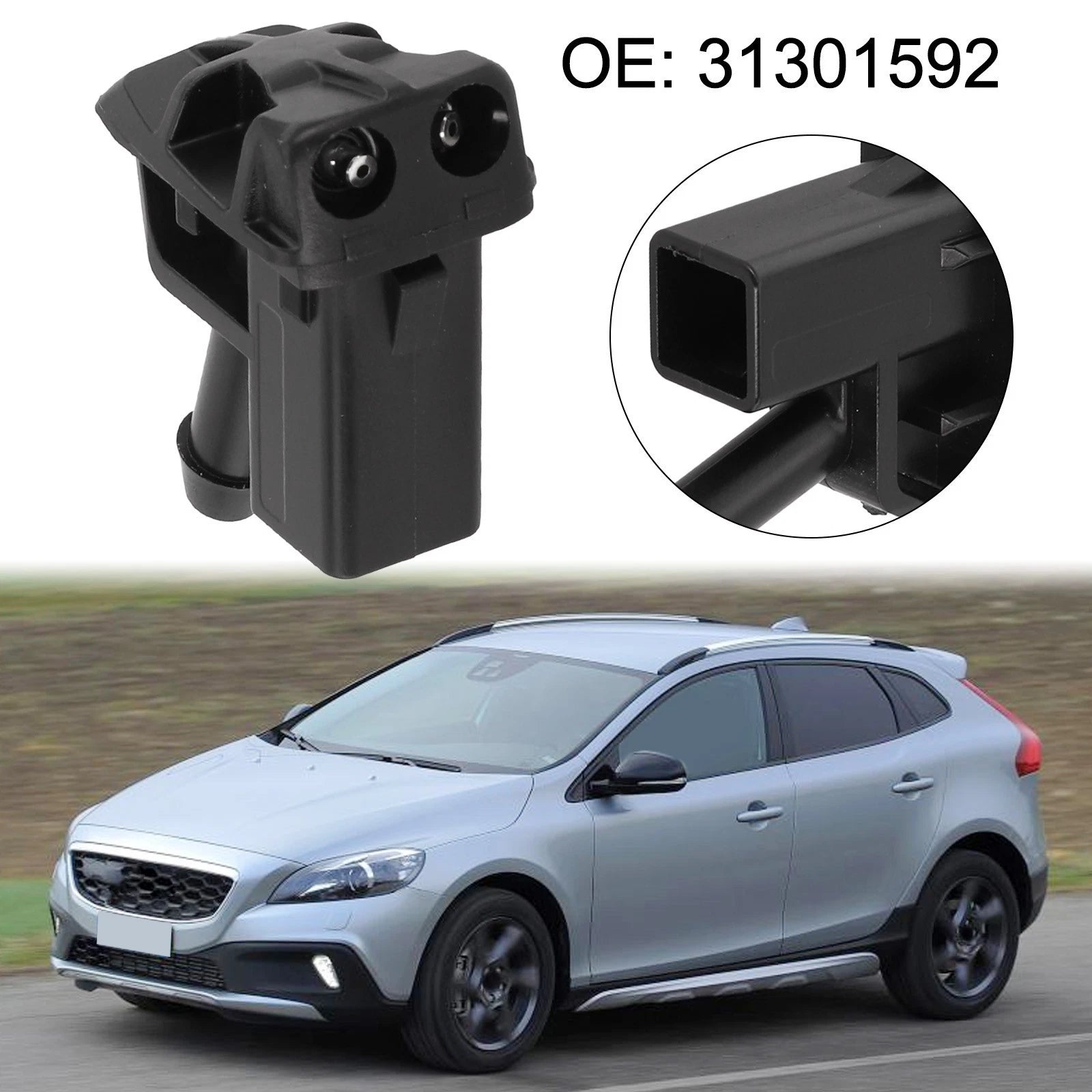 Windshield Washer Nozzle for Volvo V40 (2013–2019)