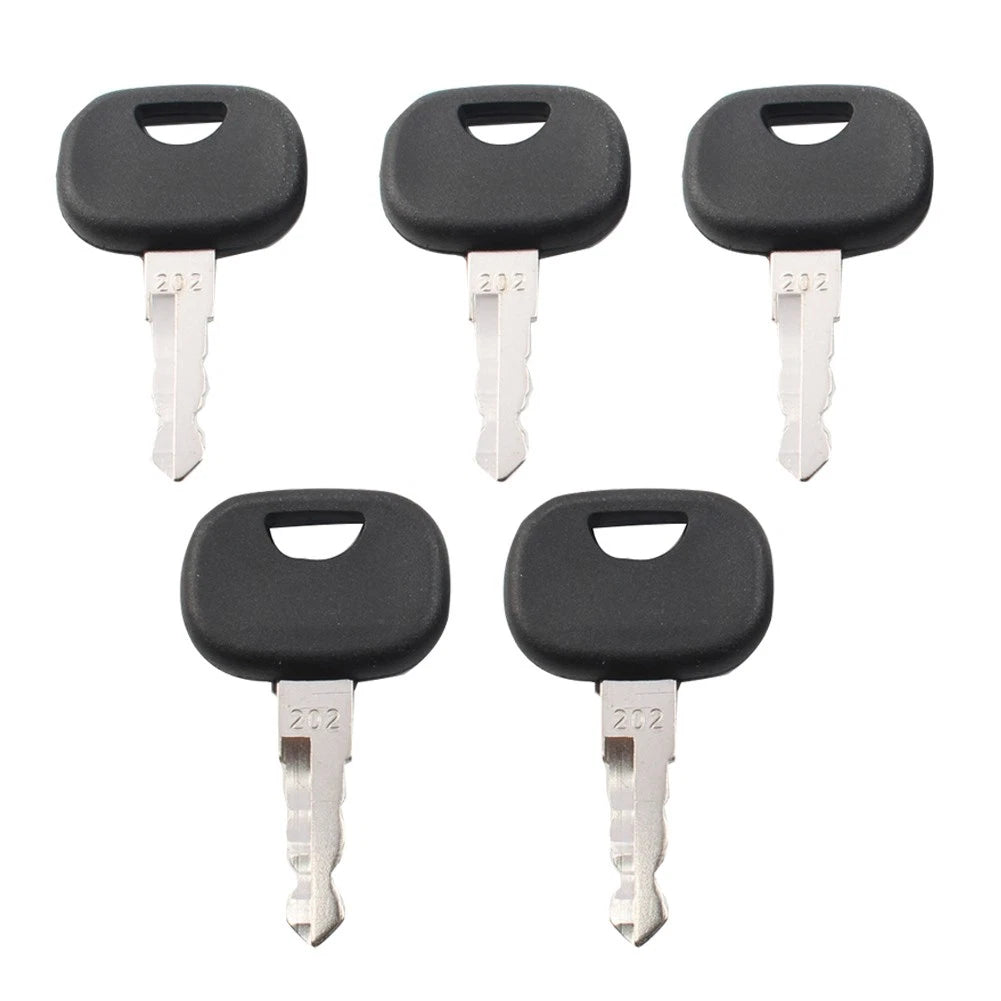 Set of 5 Ignition Keys for John Deere Wheel Loader (202)