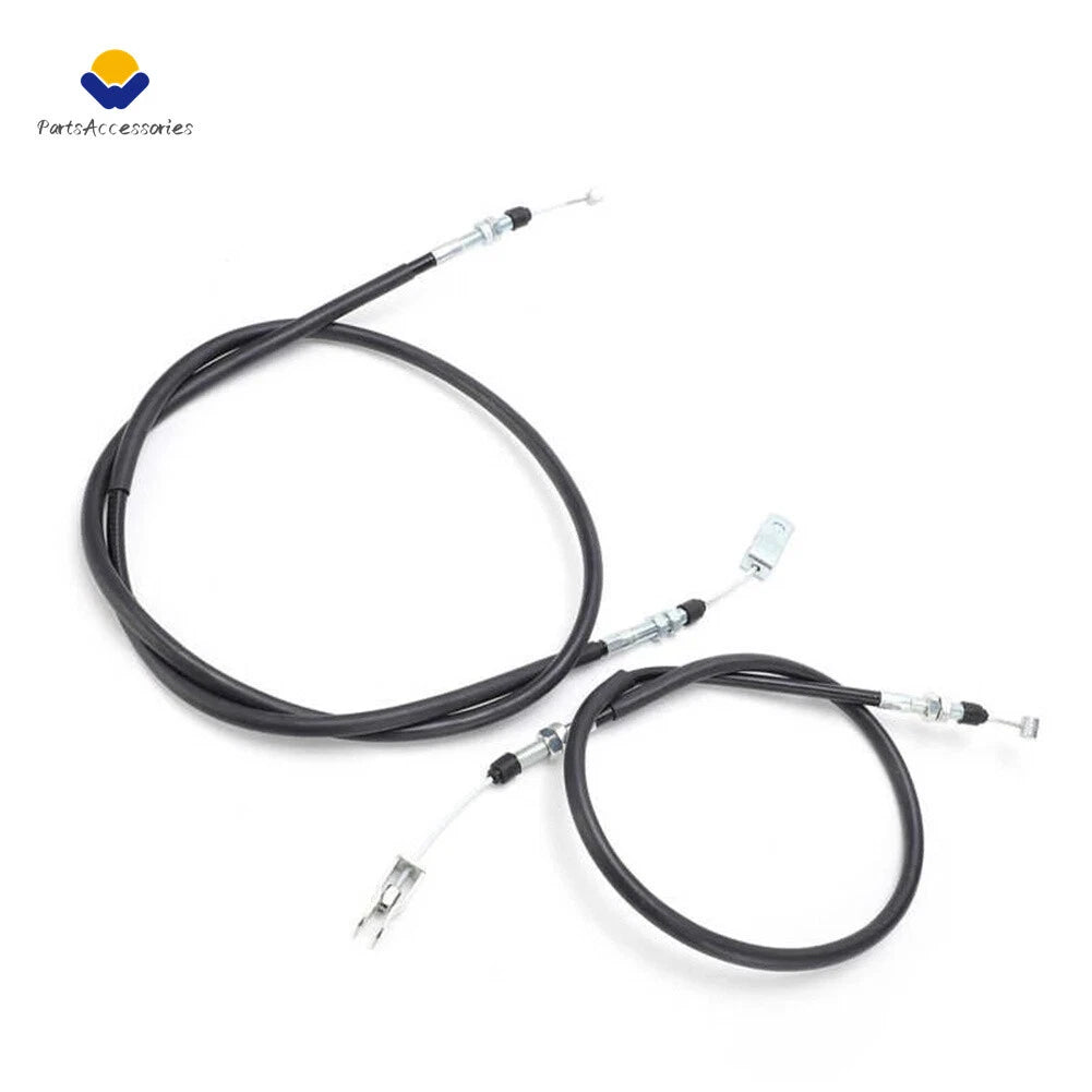 Set of 2 Rear Brake Cable Parking Cables (1201 & 1202) for Kawasaki Mule