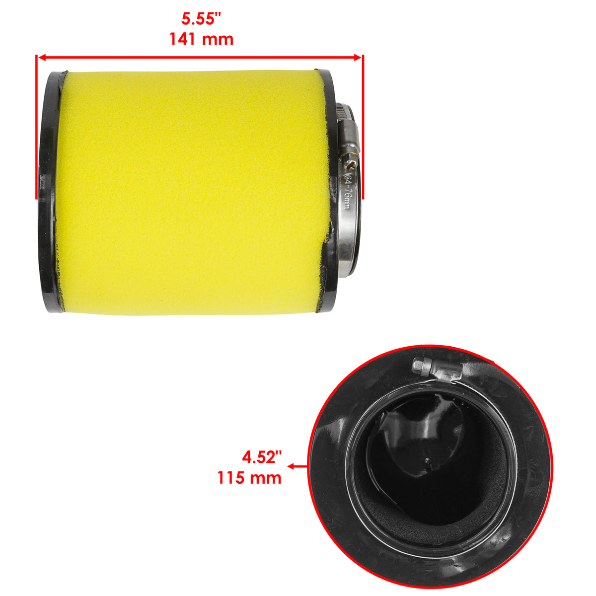 Air Filter Element for Honda TRX420FA Rancher 420 4x4 AT (2009–2014)