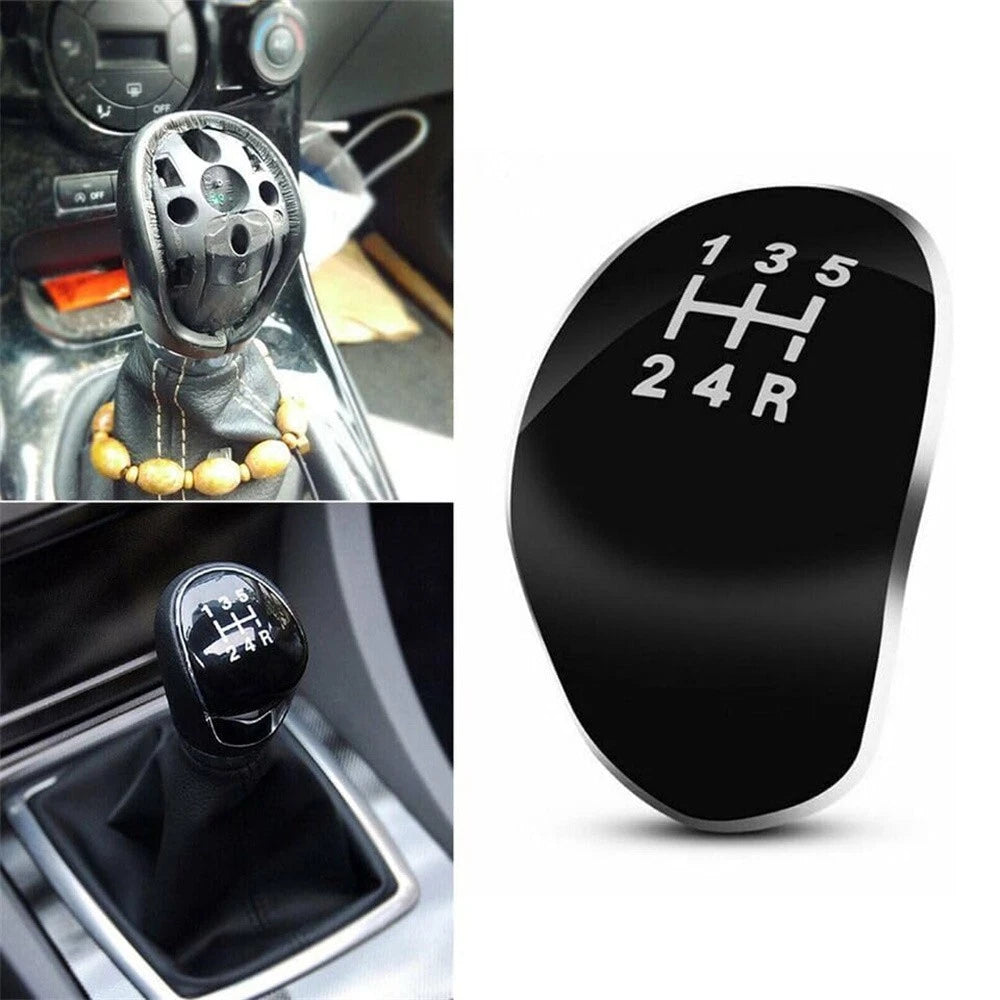 5 Speed Gear Stick Shift Knob Cap Cover Insert For Ford Focus Fiesta