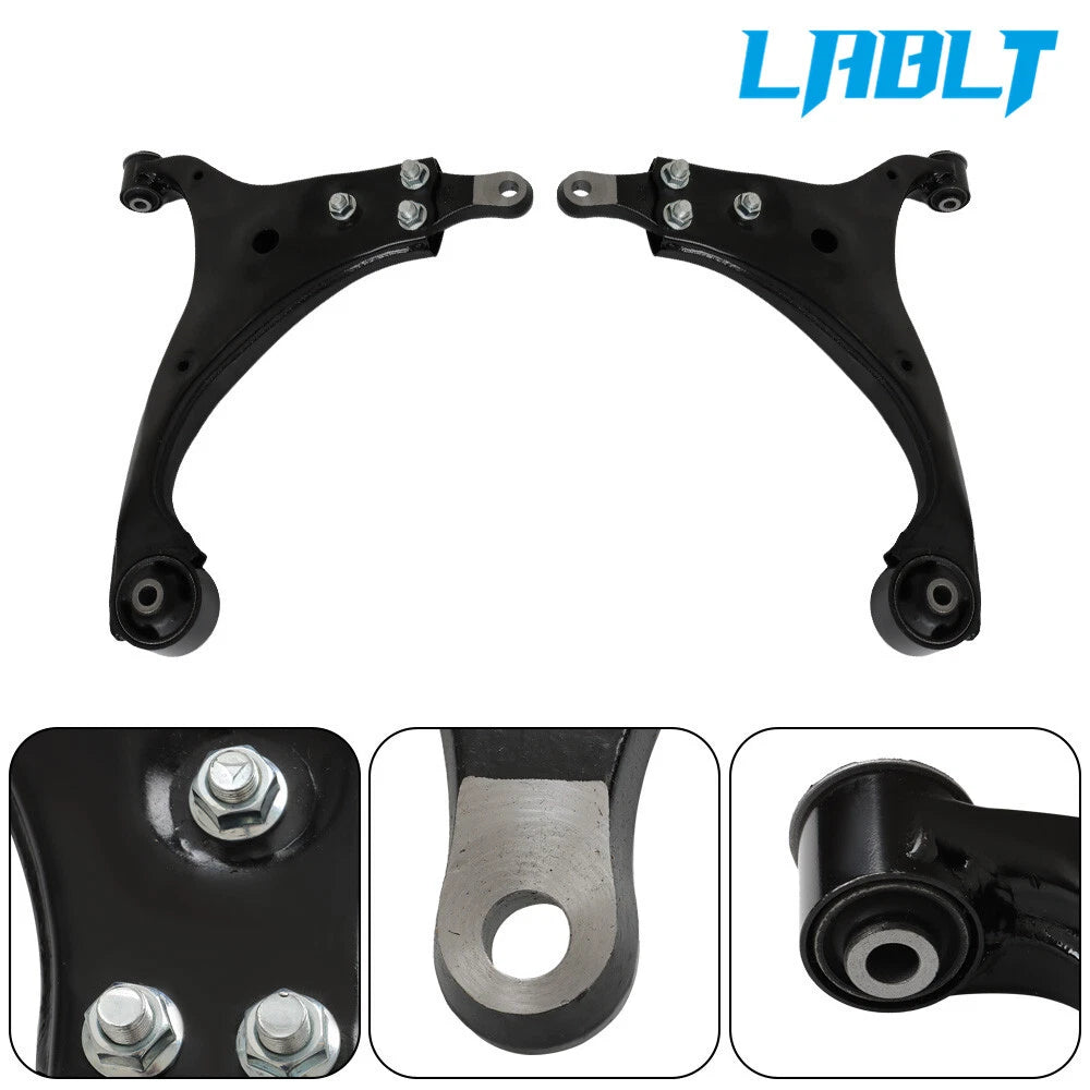 Front Control Arm Kit Sway Bar Link Tie Rod for Hyundai Elantra (2007–2012)