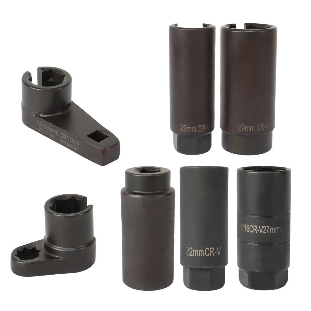 7Pcs Oxygen Sensor & Oil Pressure Sending Unit Socket Tool Set for