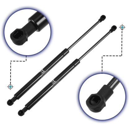 2X Front Hood Gas Lift Supports 51237060550 for BMW 3er E90 E91 E92 (2005–2011)