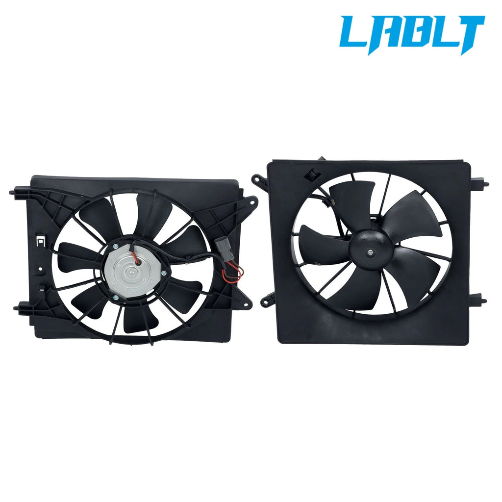 A/C Condenser and Radiator Cooling Fan for Honda Element (2007–2011)
