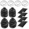 Front Inner Outer Axle CV Boot Kit for Honda TRX450FE TRX450FM (2002–2004)