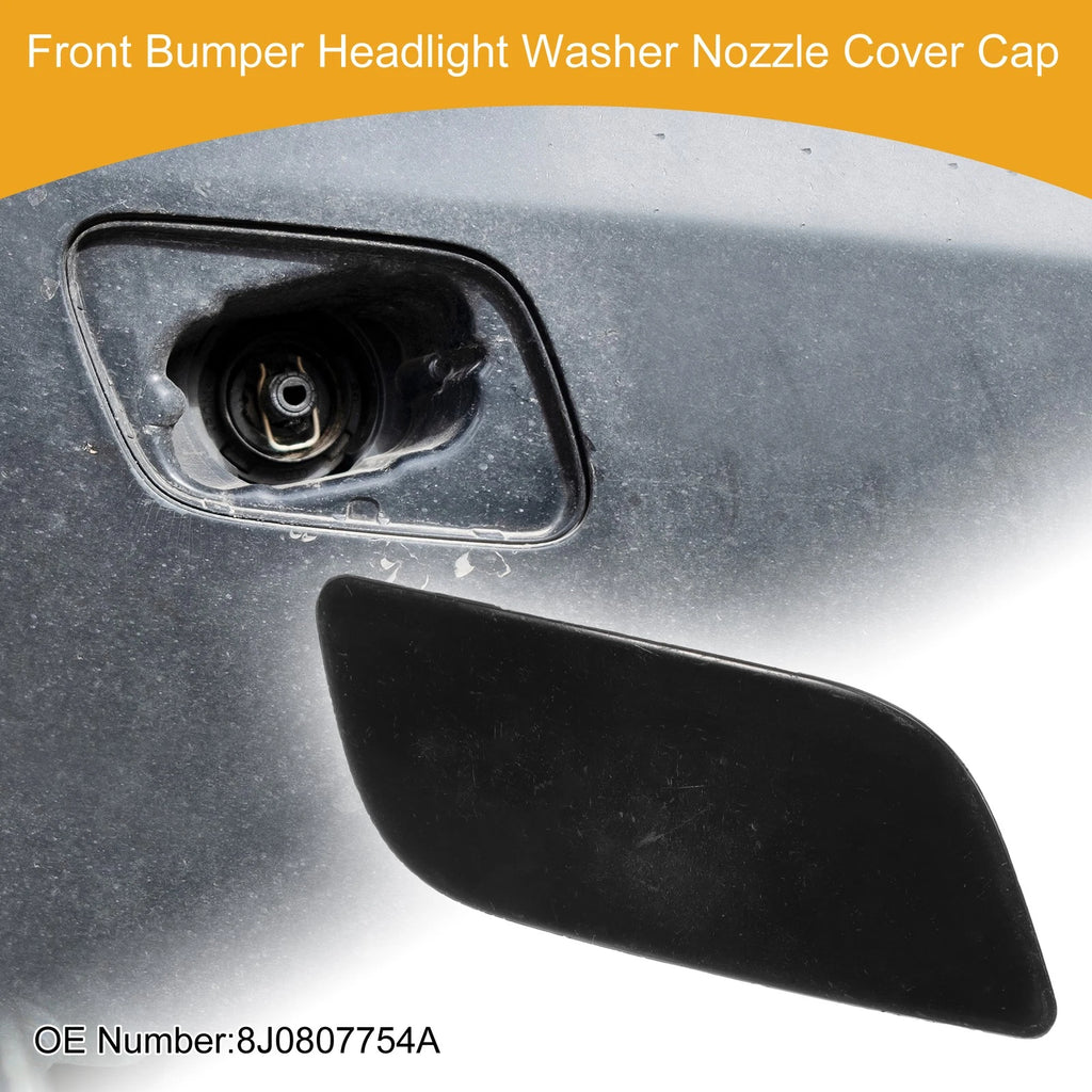 Washer Nozzle Cover Cap Front Right for Audi TT (2009–2015) Unpainted