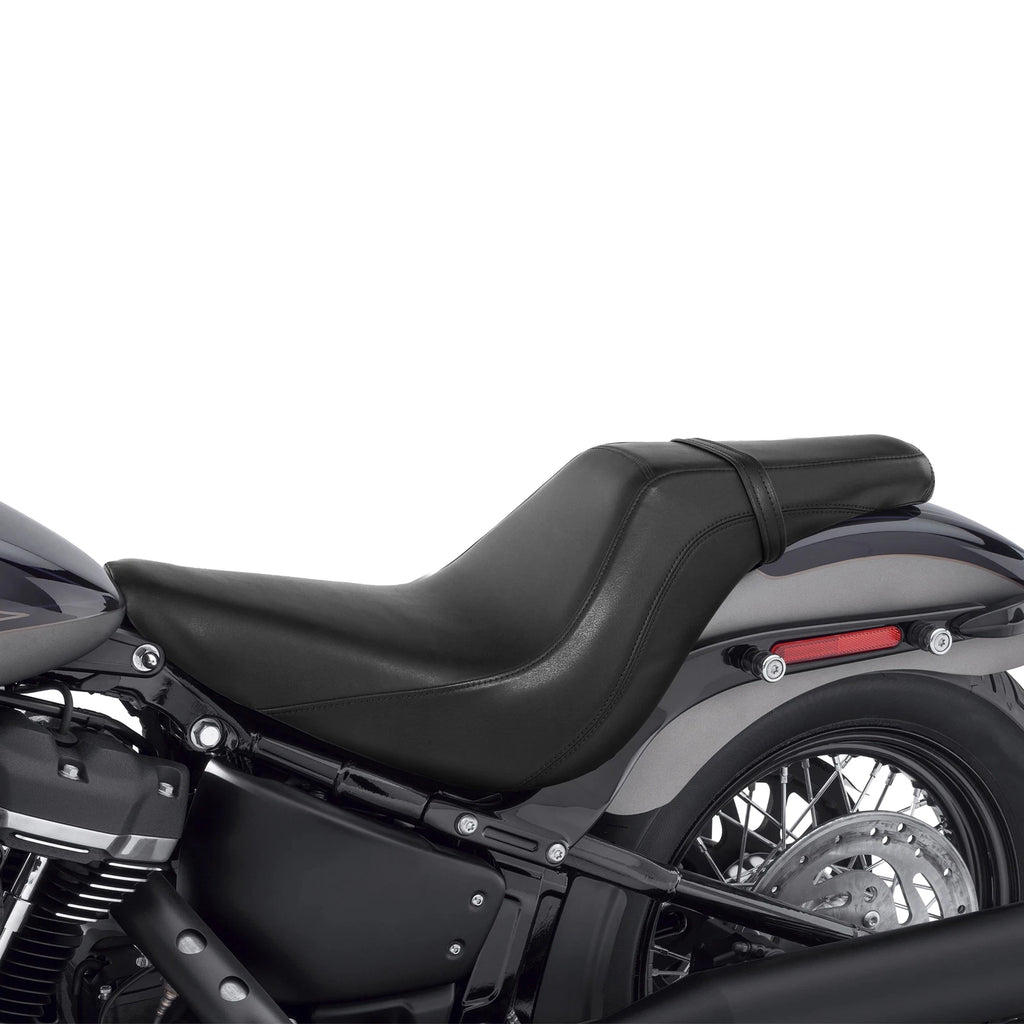 Black Driver & Passenger Seat for Harley Softail Deluxe (2018–2023)