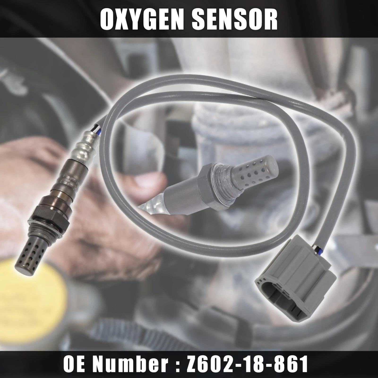 Air Fuel Ratio Oxygen Sensor Rear Replacement for Mazda 3 (2004–2009)
