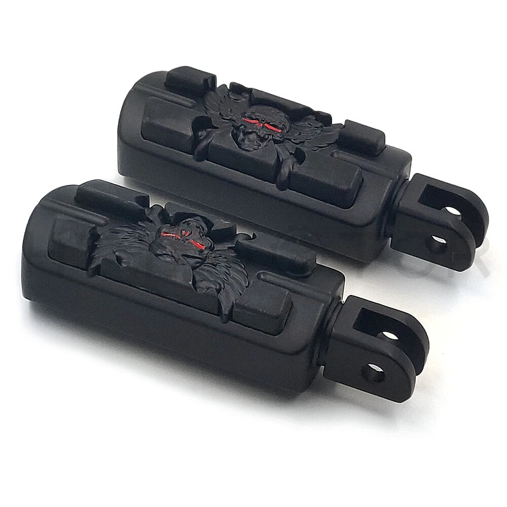 Pirate Skull Footpegs for Harley FXBB FXBR FXBRS FXLR (2018–2023)