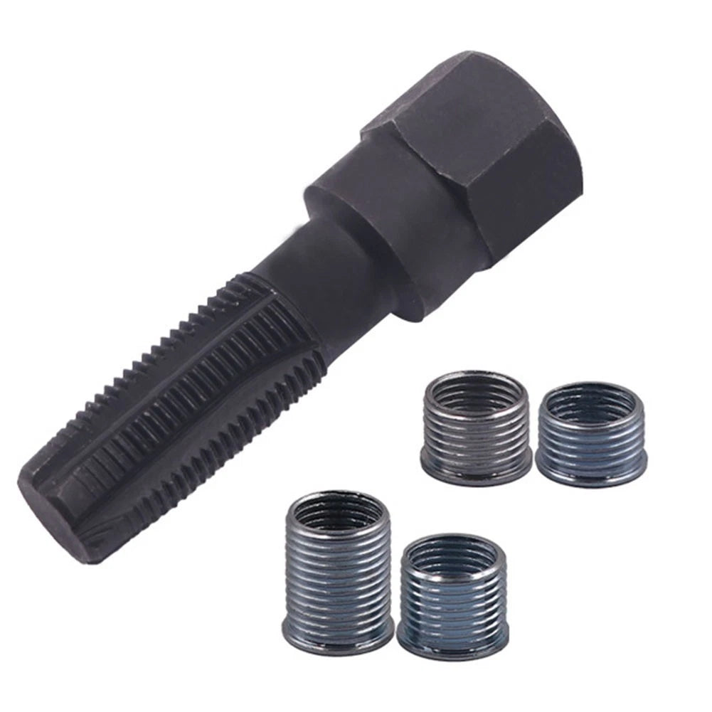5-Piece Reamer Tap Tool Thread Repair Kit for Vehicles