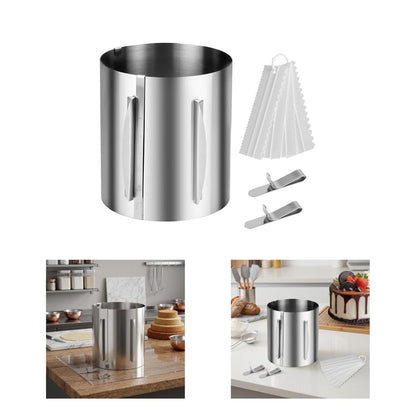 20cm Adjustable Cake Ring for Baking Layering and Cheesecake Molds