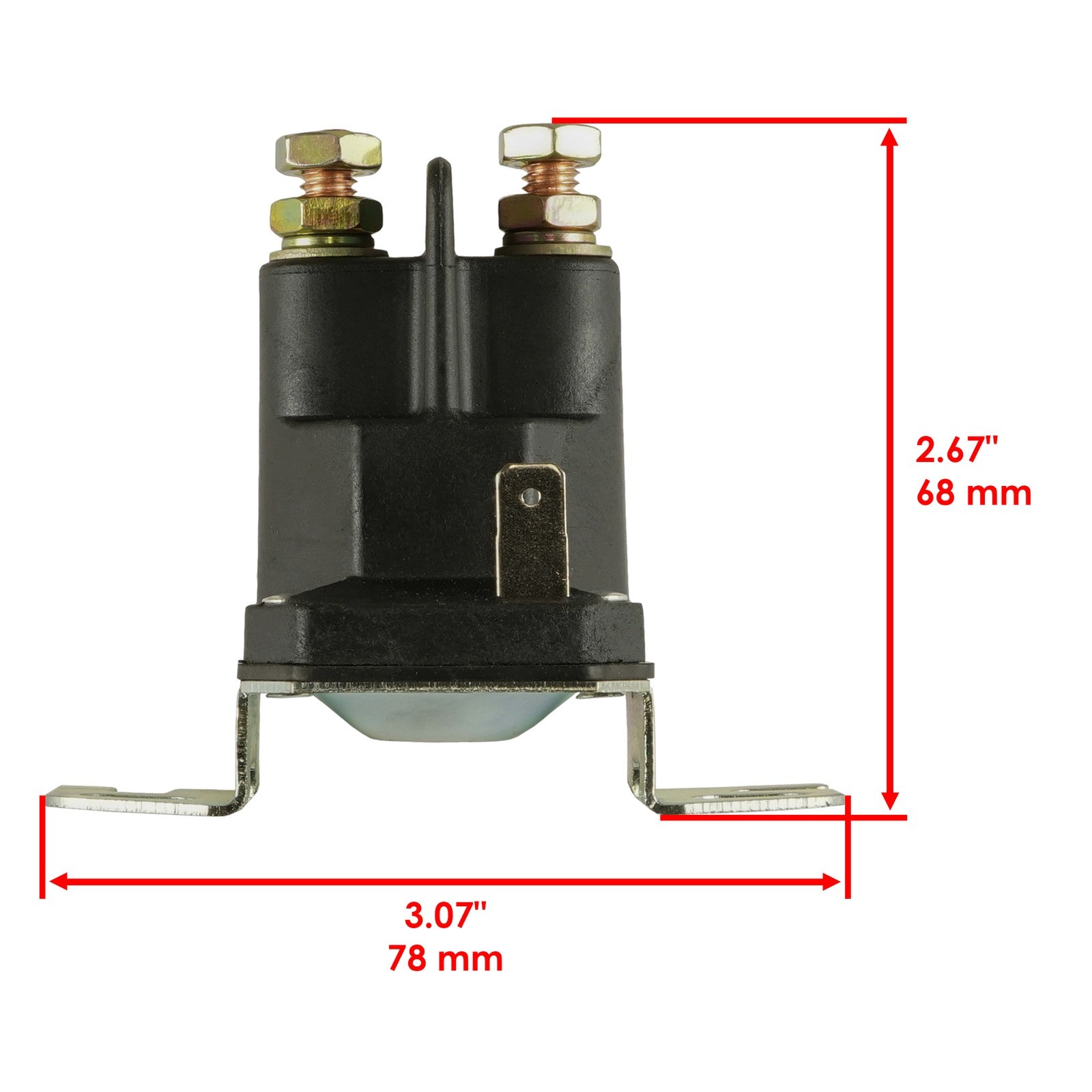 Starter Solenoid Replacement for MTD Pro Walk-Behind 1848F 1852H (2010–2020)