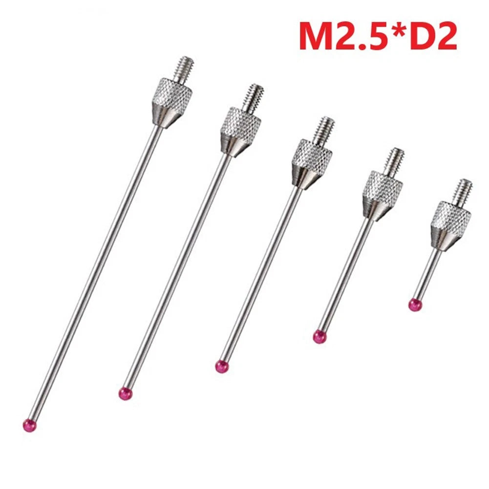 CNC Probe Head with 2mm Stylus Ball and Porcelain Shaft M2 5 Thread