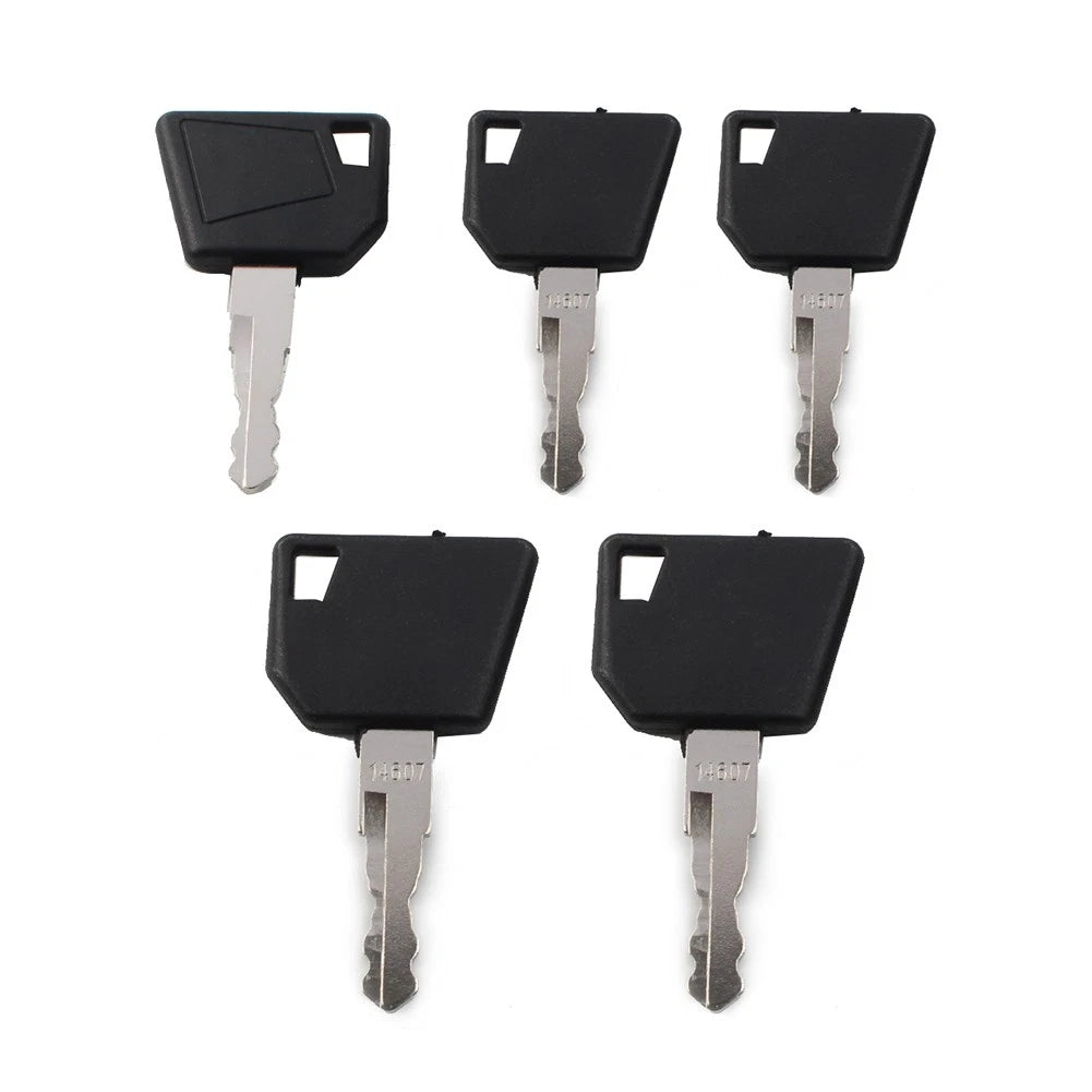 5PCS Ignition Keys for JCB Bobcat Caterpillar Dynapac Gehl Volvo