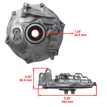 Caltric Rear Brake Panel Replacement for Honda Foreman 500 TRX500 (2005–2013)