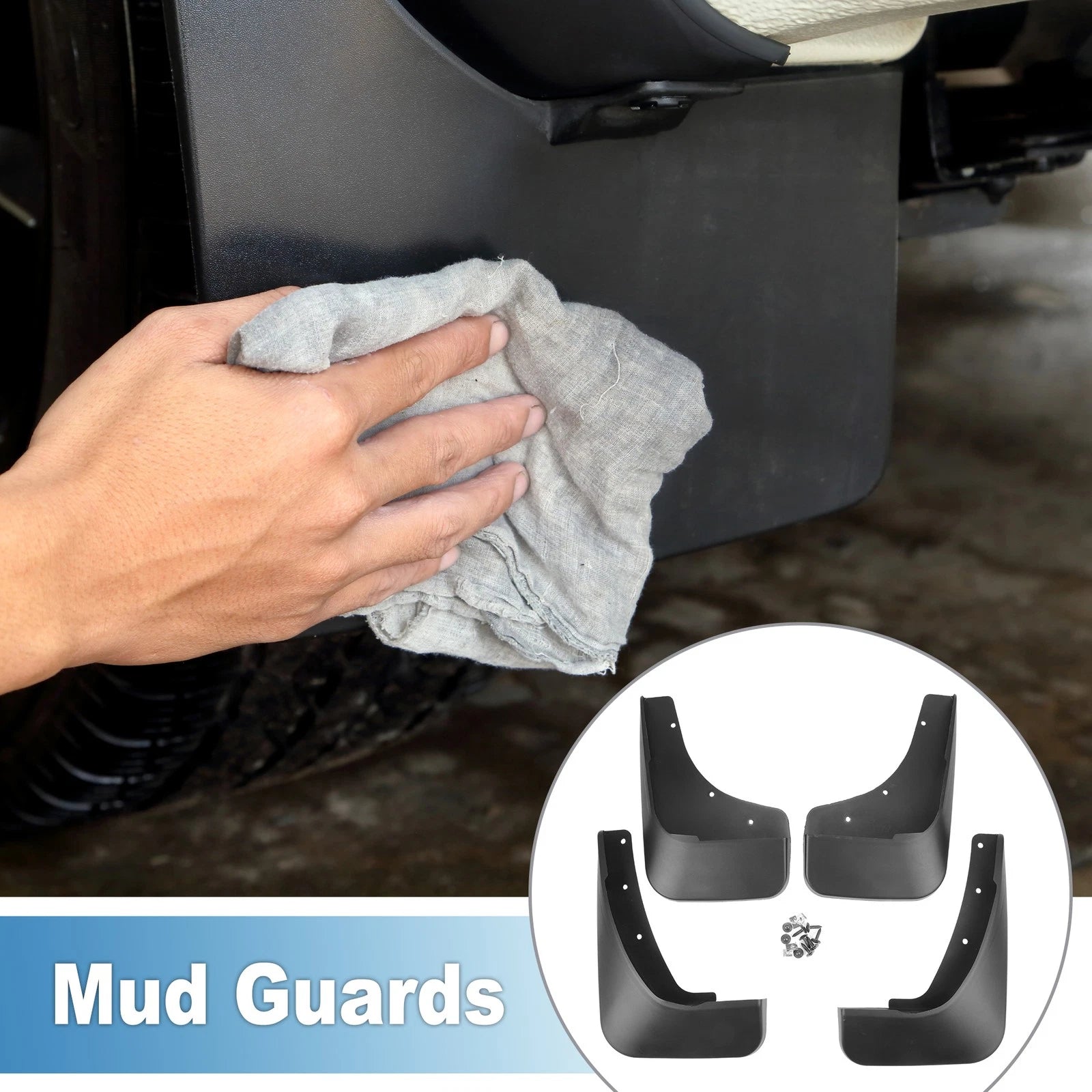 Front Rear Side Mud Flap Splash Guard Set for Mazda CX-5 (2012–2016)
