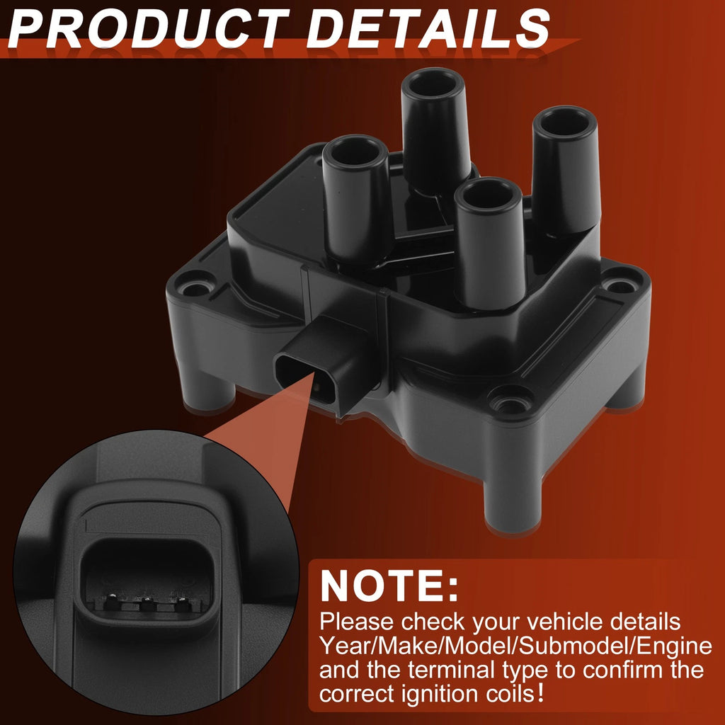 Ignition Coil Pack for Ford B-Max (2012–2019) 1459278/145840