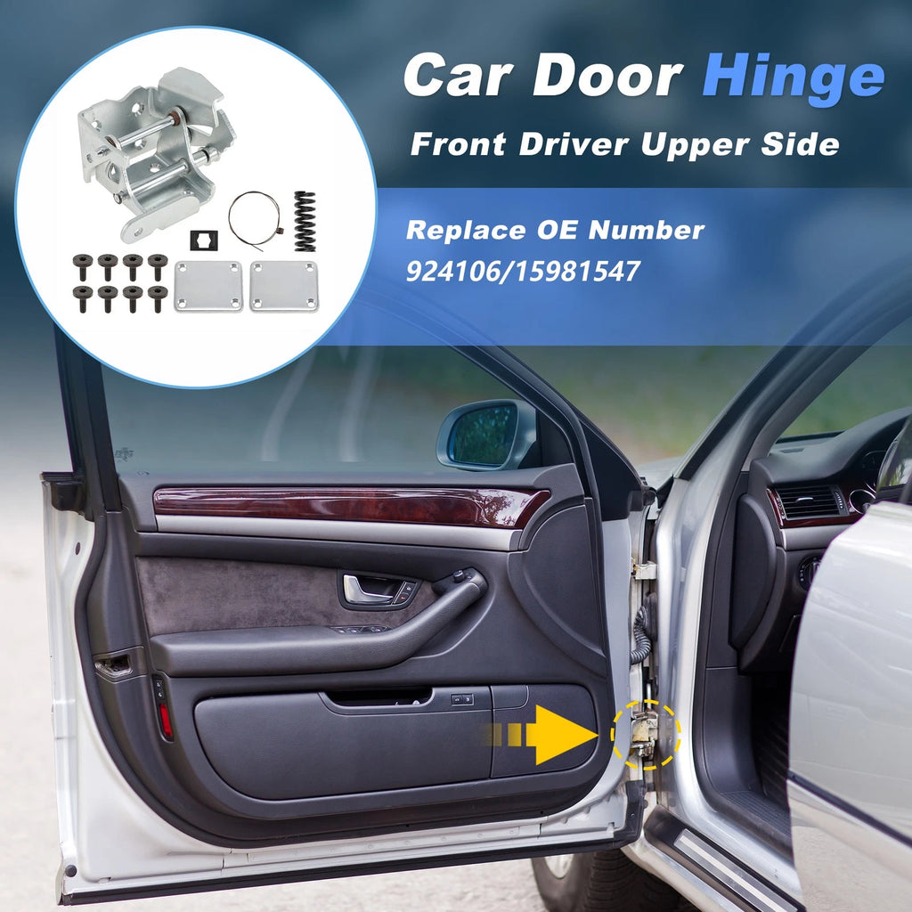 Front Driver Side Upper Door Hinge Assembly Replacement for Chevrolet Blazer (1995–2005)