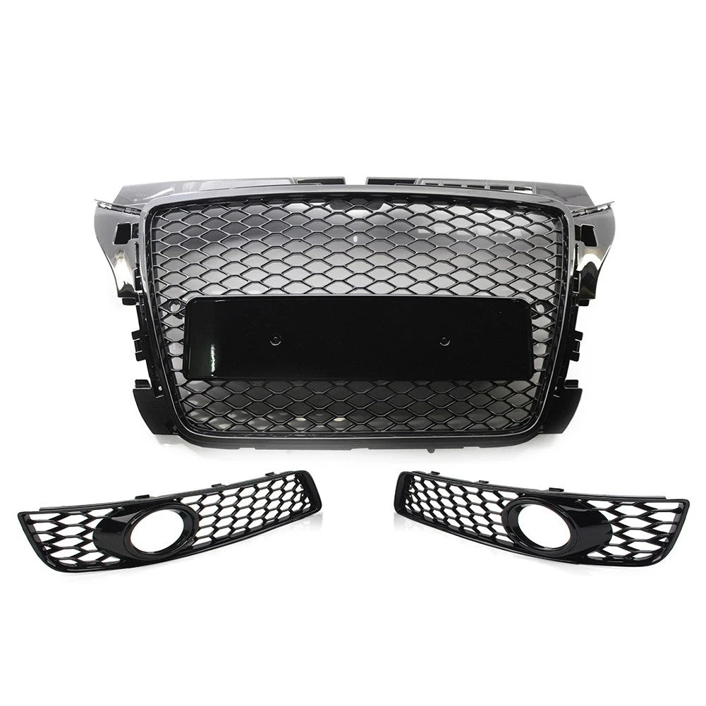 Fog Light Cover with Honeycomb Grille for Audi A3