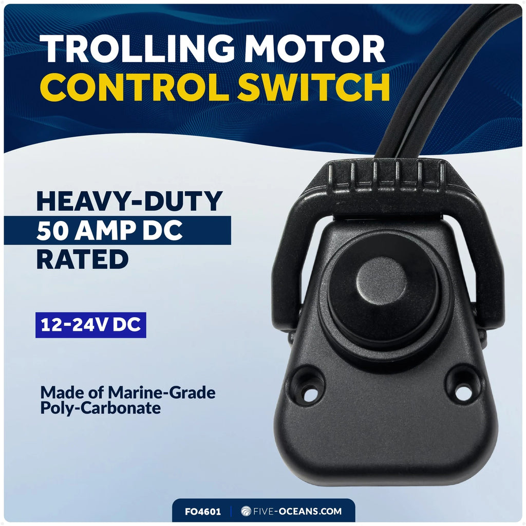 Trolling Motor Foot Switch for 12V-24V Systems (50A)