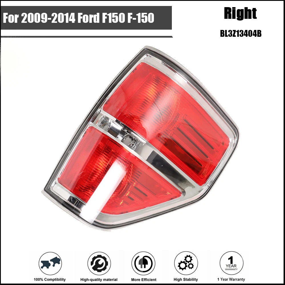 Rear Tail Light Lamp Halogen RH for Ford F-150 (2009–2014)