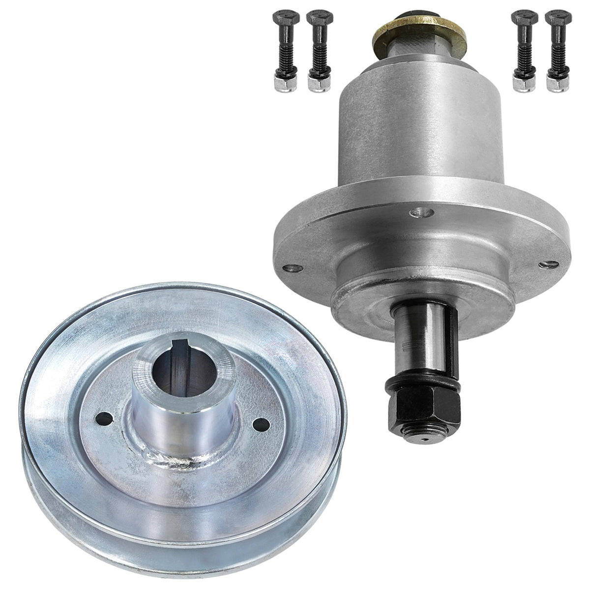 Deck Spindle and Pulley Replacement for Scag Freedom Z 48 (2000–2024)