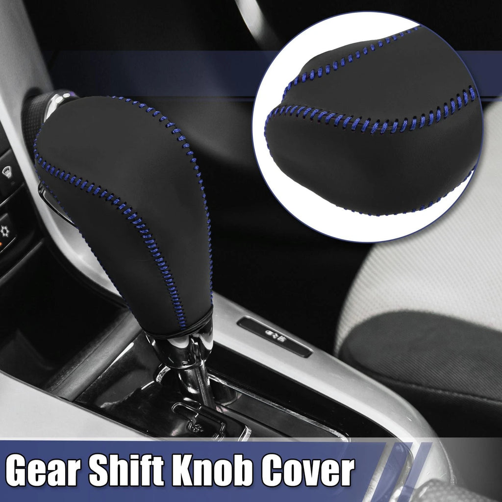 Gear Shift Knob Cover with Blue Thread for Chevrolet Cruze (2011–2015)