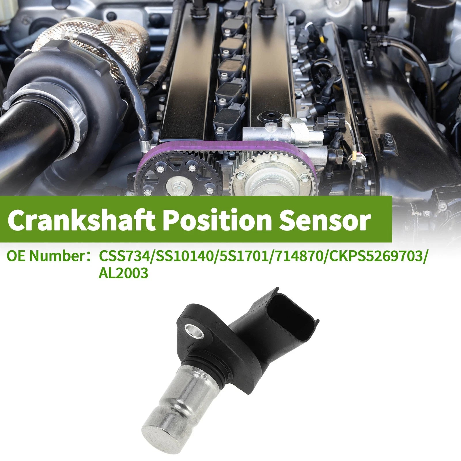 Crankshaft Position Sensor for Dodge Caravan 2.4L (1996–2002) Replacement