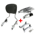 Sissy Bar Backrest Stealth Rack Dock Hardware for Harley Touring (2014–2024)