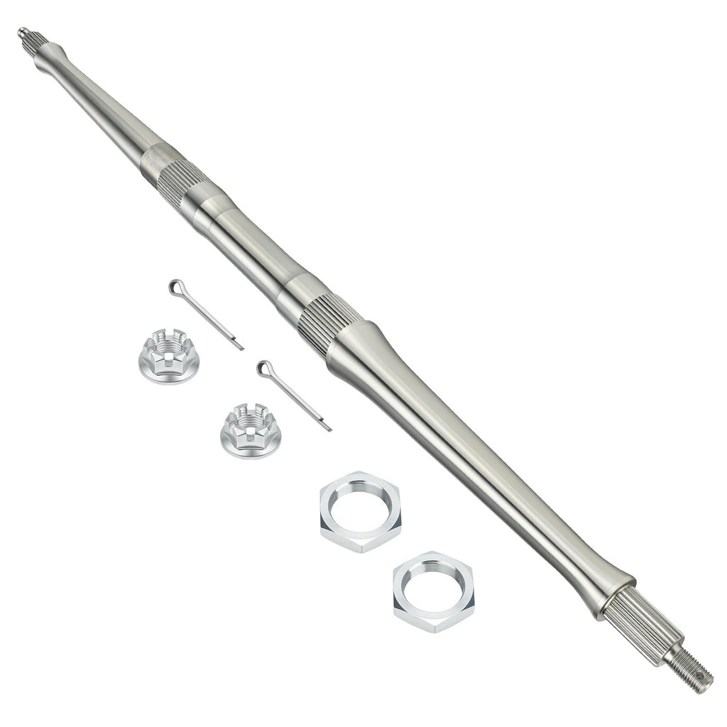 Rear Axle Shaft with Nut for Yamaha Warrior 350 YFM350X (1987–2004)