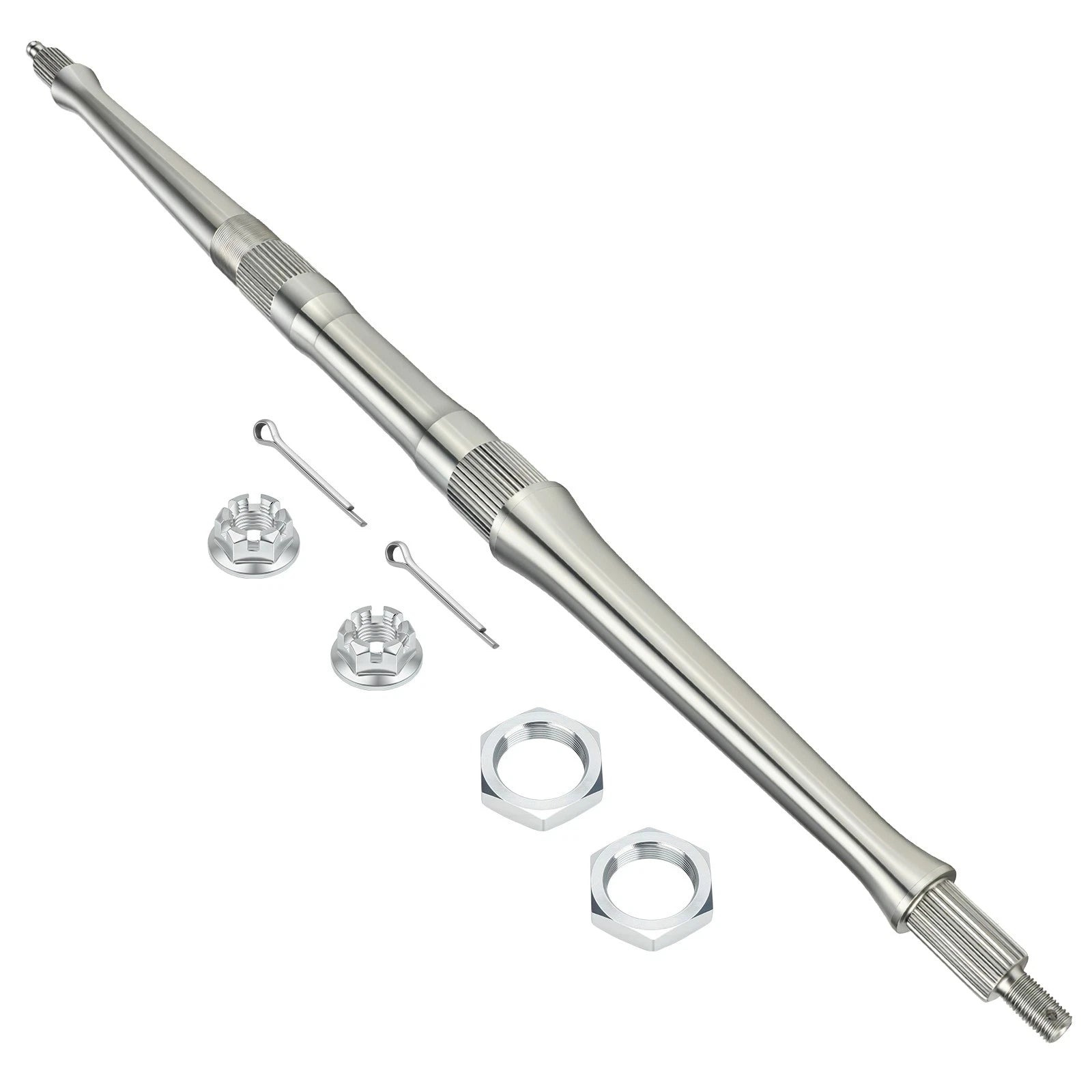 Rear Axle Shaft with Nut for Yamaha Warrior 350 YFM350X (1987–2004)