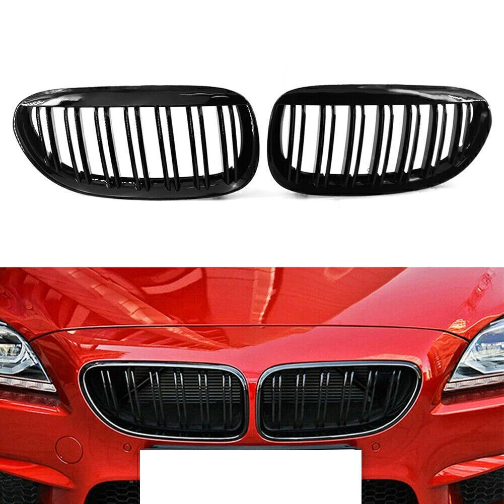 Upper Grille Mesh Trim for BMW E63 M6 Coupe, E64 M6 Cabrio (2006–2010)