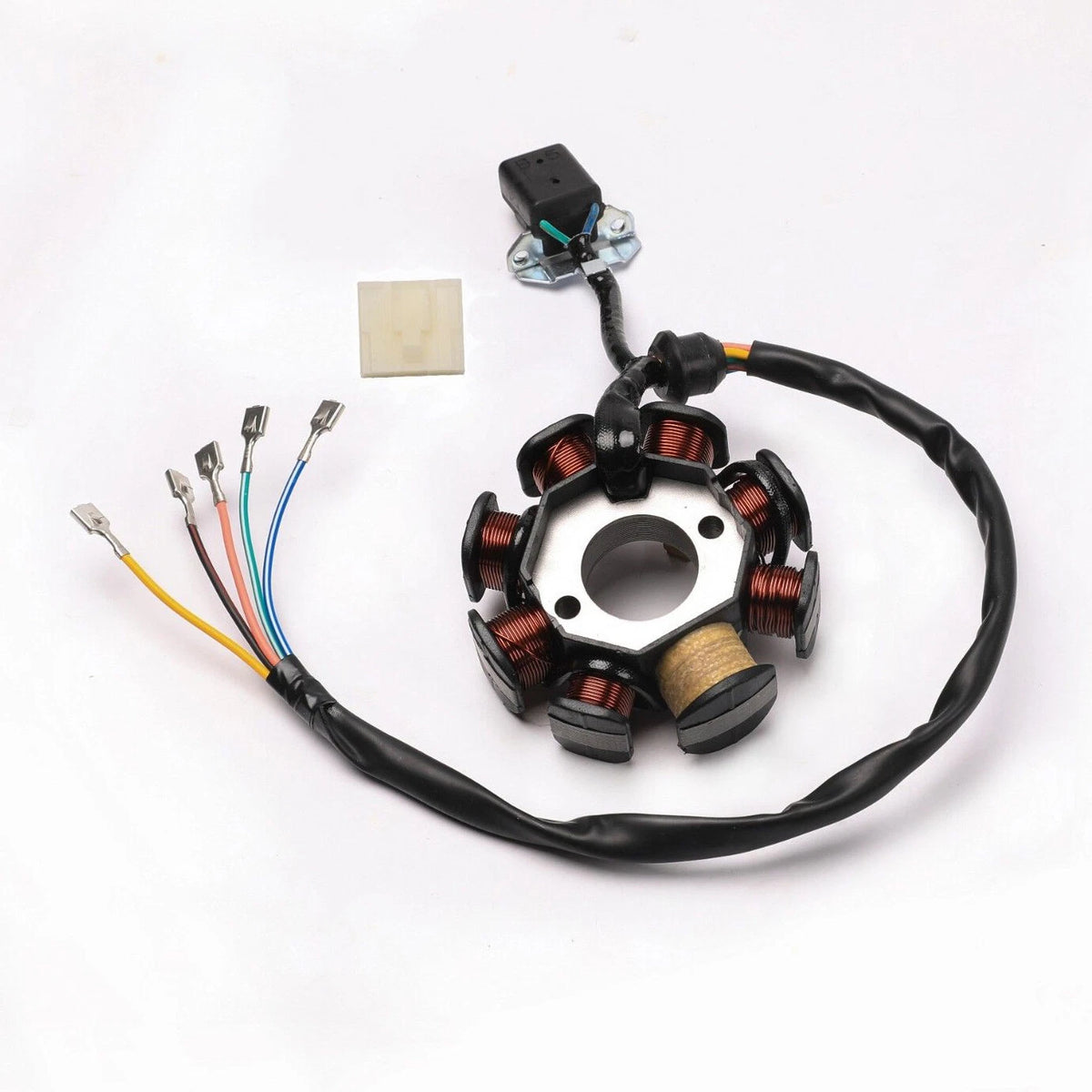 Set of 2 Magneto Stators for Zongshen CG250 (250cc) - 8 Pole, 2 Hole