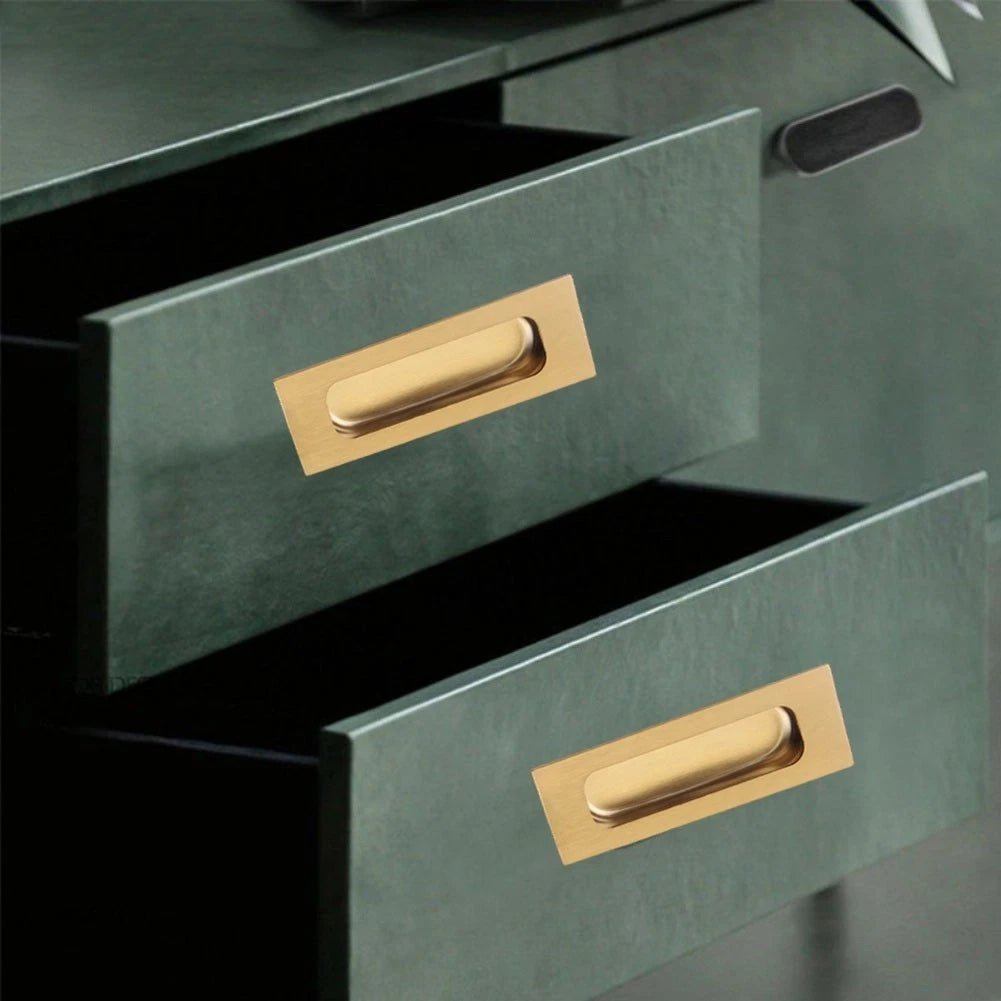 Cabinet Handles for Concealed Furniture - Easy Installation, Rust Resistant
