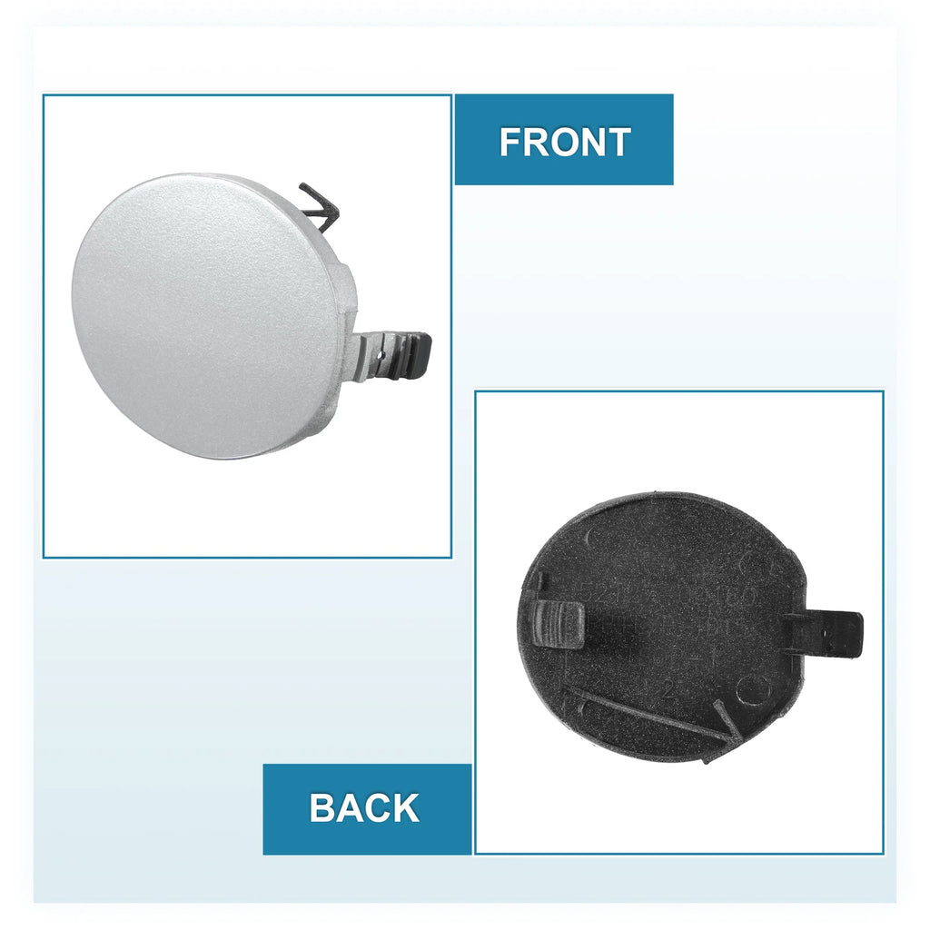 Front Bumper Tow Hook Cover Replacement for Toyota Yaris 4-Door (2007–2010)