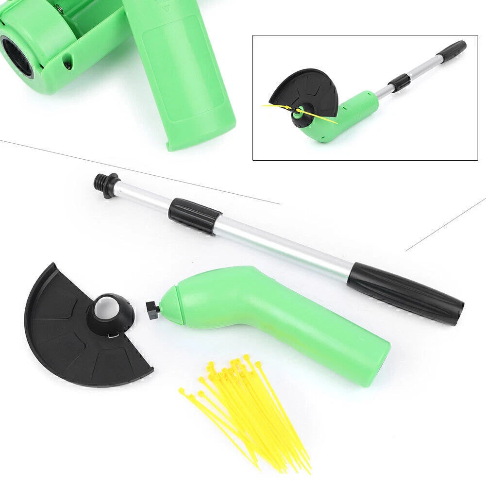 Cordless Weed Cutter Mower Edger Trimmer for Garden (Work+Standard Ties)